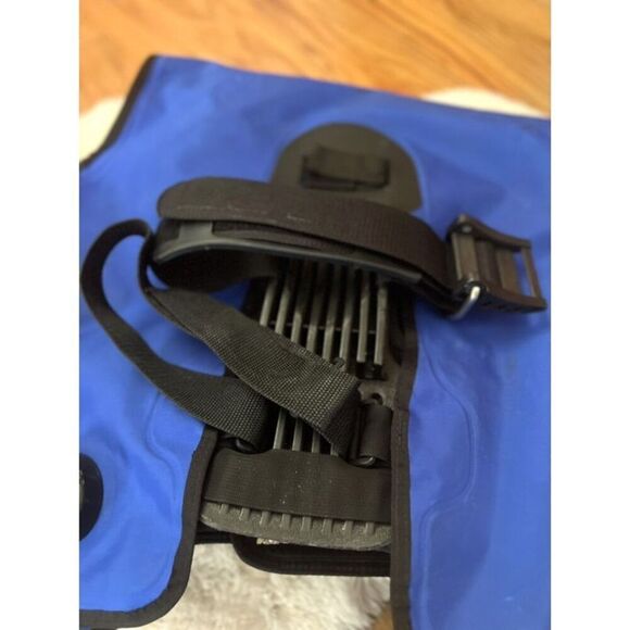 Cousteau Aqua Lung Scuba Diving Vest Blue & Black Size S - Picture 8 of 11